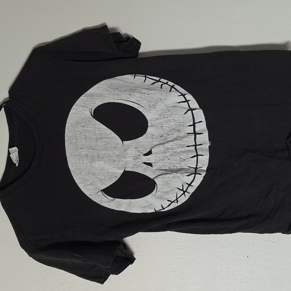 Disney Black and White Jack Skellington Tee